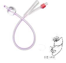 سوند فولی دو راه سیلیکونی سایز 16