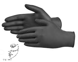 دستکش نیتریل مشکی