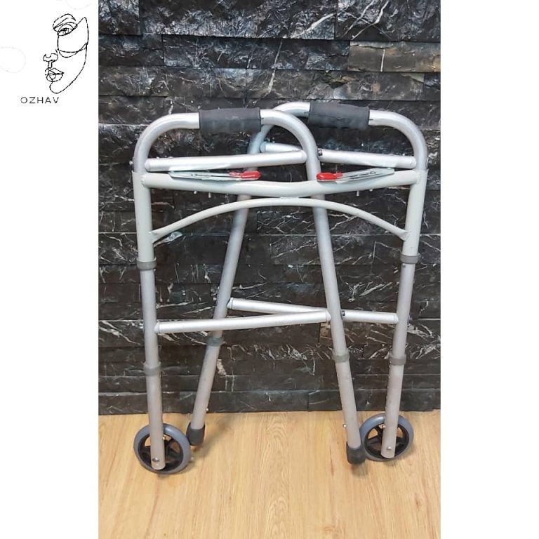 واکر تاشو چرخدار آلمینیومی