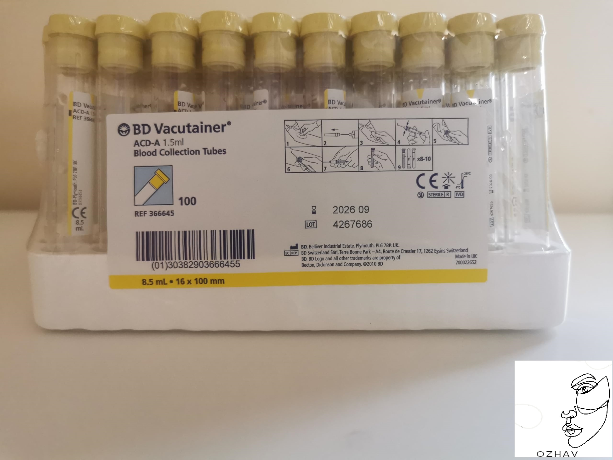 کیت PRP بی دی کیت PRP بی دی