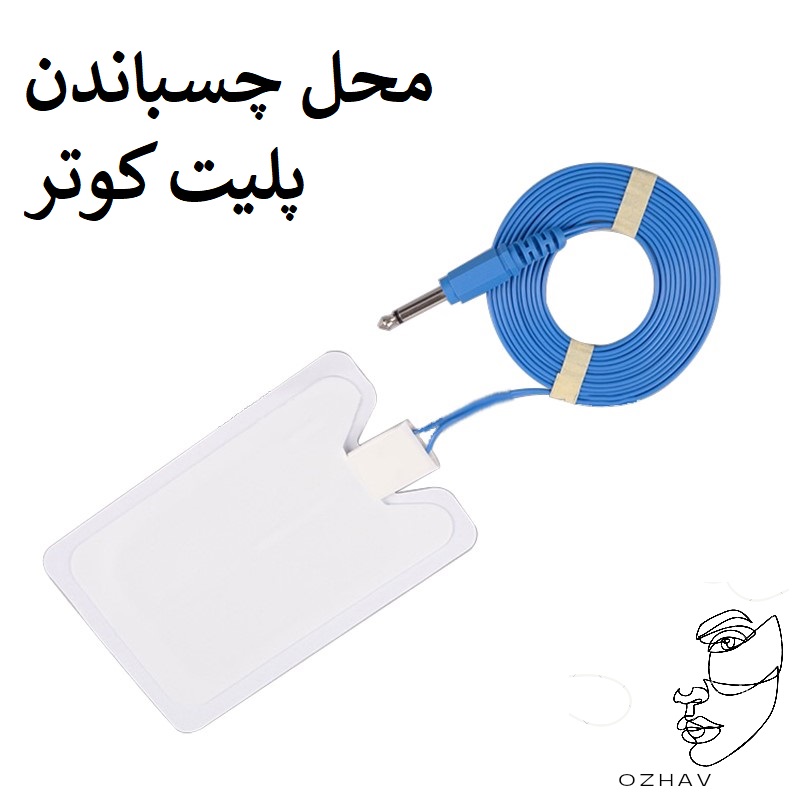 محل چسباندن پلیت کوتر