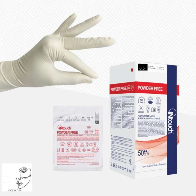 دستکش جراحی اینتاچ 6.5