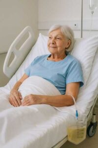 راحتی بیمار با سوند فولی 