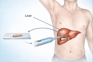 نمونه گیری از کبد