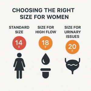 انتخاب سایز بر اساس شرایط بیمار 