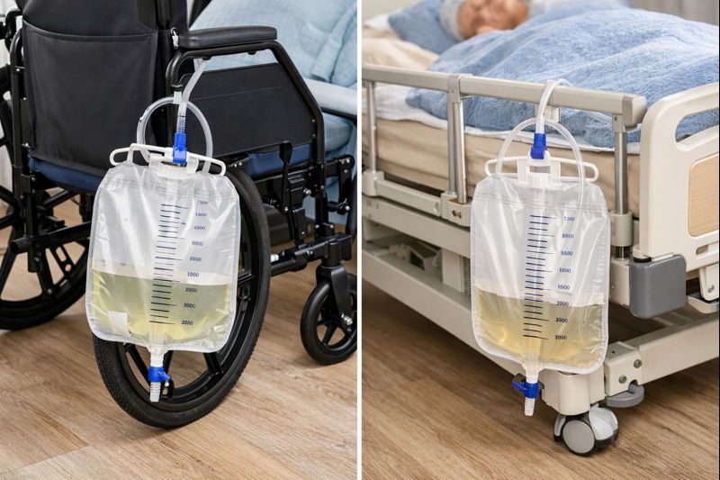 استفاده از کیسه ادرار