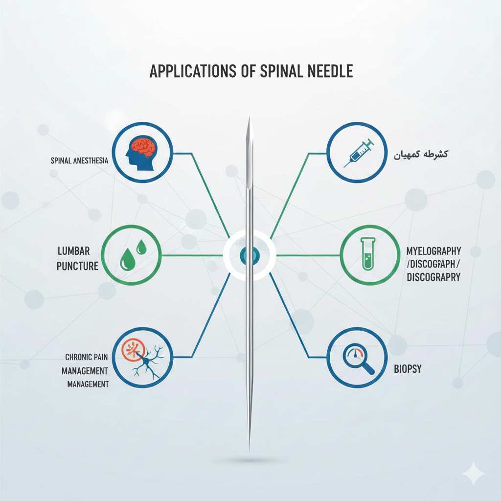 کاربرد سوزن اسپاینال