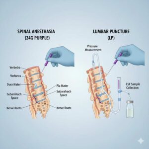 کاربردهای سوزن اسپاینال 