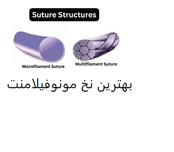 بهترین نخ بخیه مونوفیلامنت