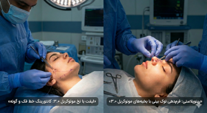 لیفت و عمل بینی 